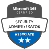 Logo Batch Microsoft365 certified security administrator associate